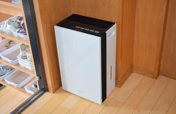 次亜塩素発生装置設置の状況写真を紹介しています